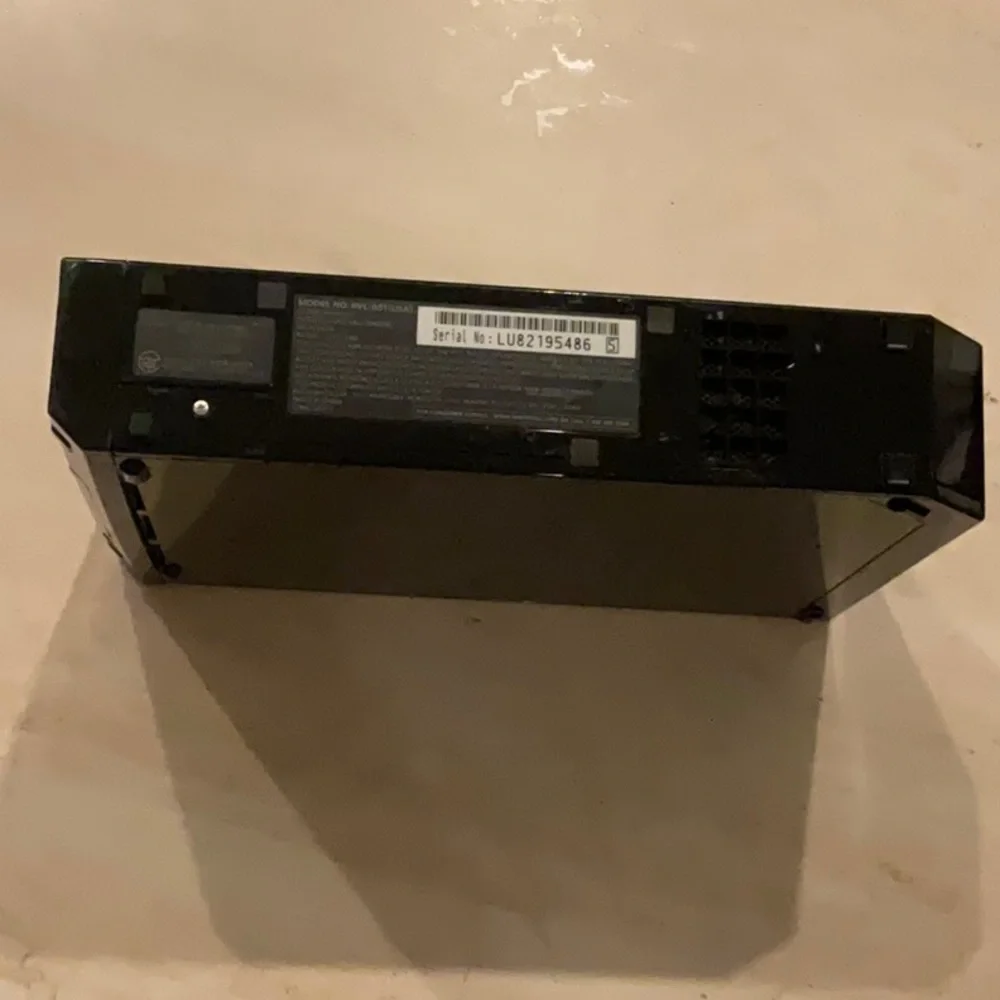 Nintendo Wii Console For Parts Or Repair Not Working Model RVL-001 Broken Black